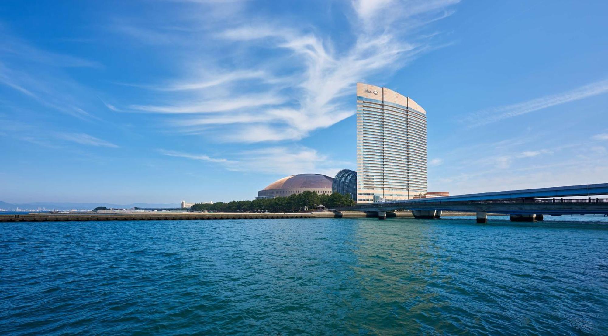 Hotel Hilton Fukuoka Sea Hawk Exterior foto